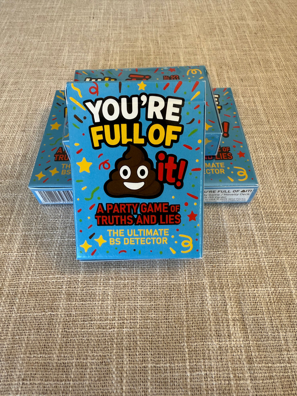 You're Full of It! The Ultimate BS Detector - Funny Adult Party Game of Truths and Lies