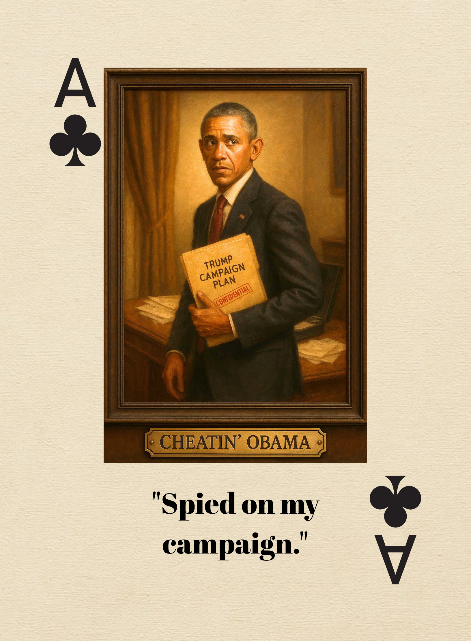 Trump's Museum of Insults Playing Cards | 52 Masterpieces of Snowflake Insults