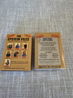 The Epstein Files Conspiracy Playing Card Deck Featuring Real Names from Flight Logs Court Filings