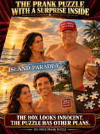 Island Paradise Prank Puzzle box