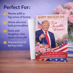 Funny Trump Mother's Day Card with Audio Voice Message – Make Mother's Day Great Again