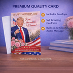 Funny Trump Mother's Day Card with Audio Voice Message – Make Mother's Day Great Again
