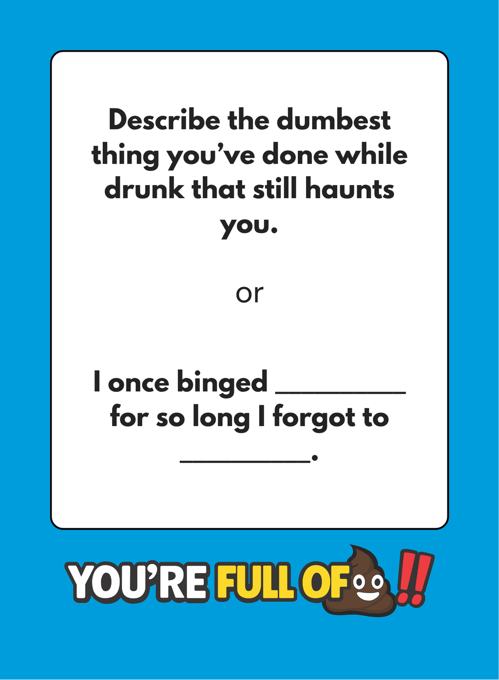 You're Full of It! The Ultimate BS Detector - Funny Adult Party Game of Truths and Lies