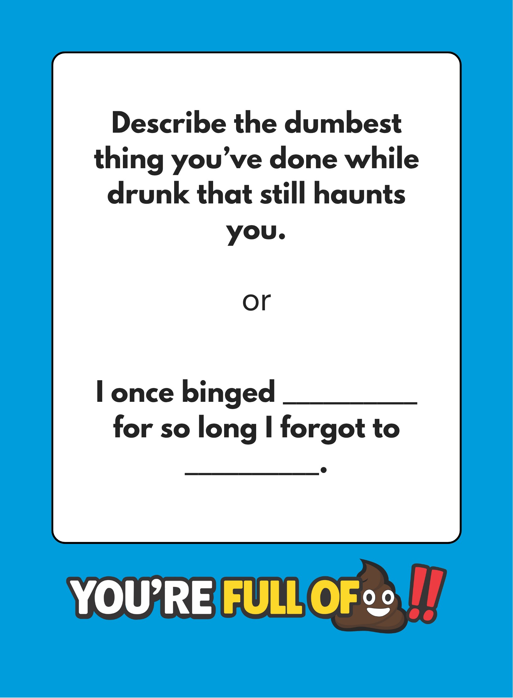 You're Full of It! The Ultimate BS Detector - Funny Adult Party Game of Truths and Lies
