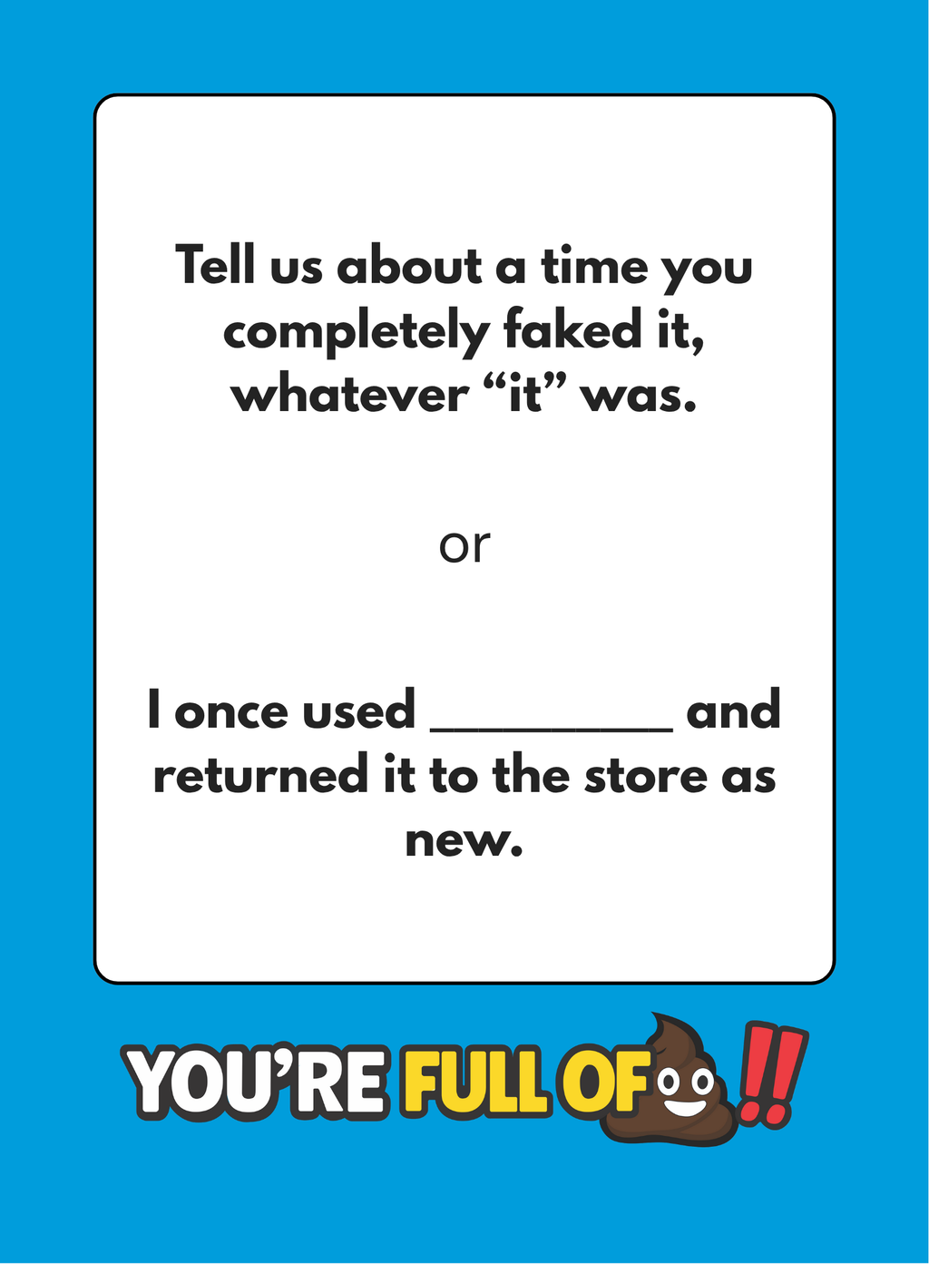 You're Full of It! The Ultimate BS Detector - Funny Adult Party Game of Truths and Lies