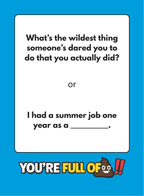 You're Full of It! The Ultimate BS Detector - Funny Adult Party Game of Truths and Lies