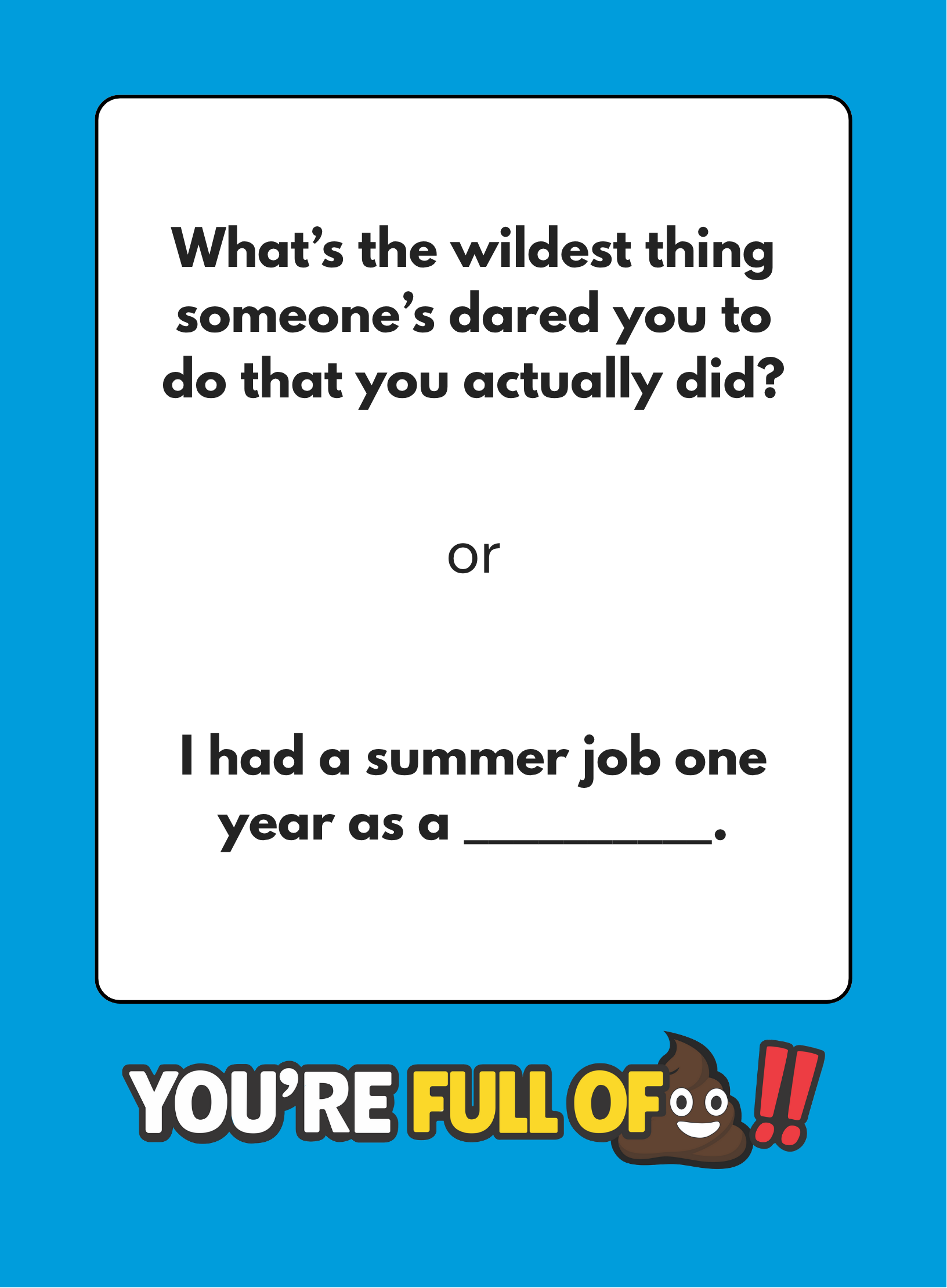 You're Full of It! The Ultimate BS Detector - Funny Adult Party Game of Truths and Lies
