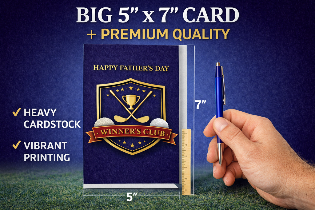 Funny Trump Father's Day Card with Audio Voice Message – Welcome to the Winner's Club