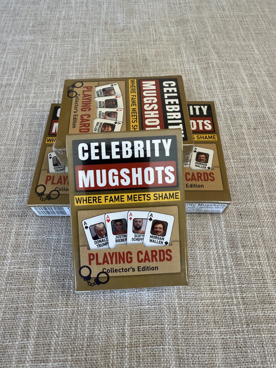 Celebrity Mugshots: Fame Meets Shame Collector Edition Playing Cards
