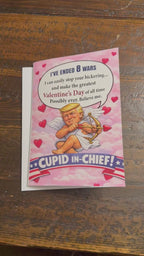 Cupid-in-Chief Valentine’s Day Card (Printed Card, Not Audio Enabled)